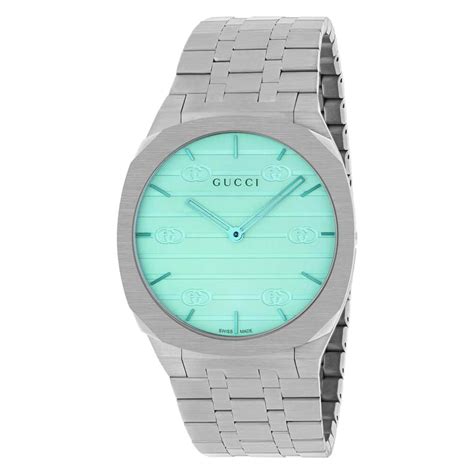 gucci watch blue face